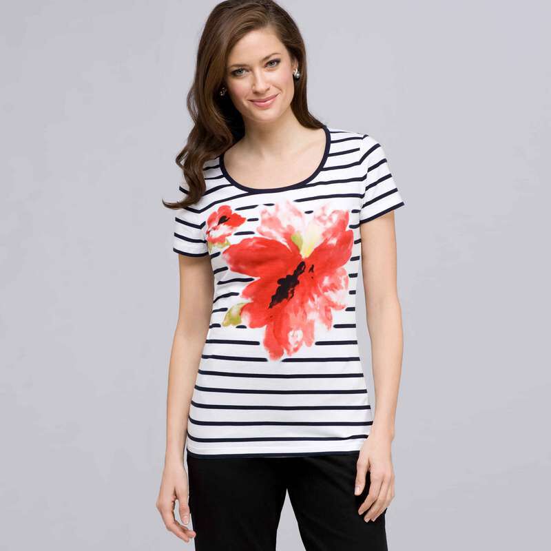 Crew Neck Tee, , large