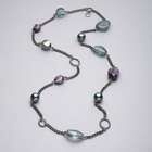 Light Hematite Necklace, Hematite, small