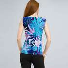 Drape Neck Tank with Knot Detail., , small