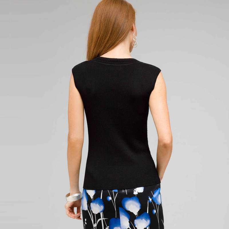 Cable Knit Shell, , large image number 1